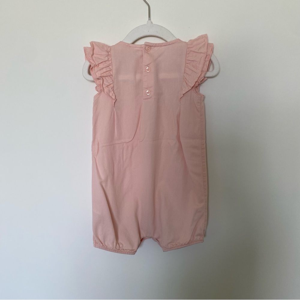 Pink Ruffled Baby Romper - Picture 4 of 4